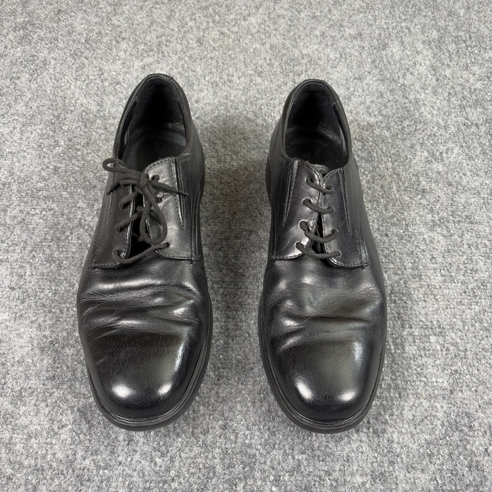 Geox Respira Shoes Mens 10.5 Black Dress Oxfords Lace Up Office Career Party